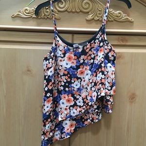Floral tank top